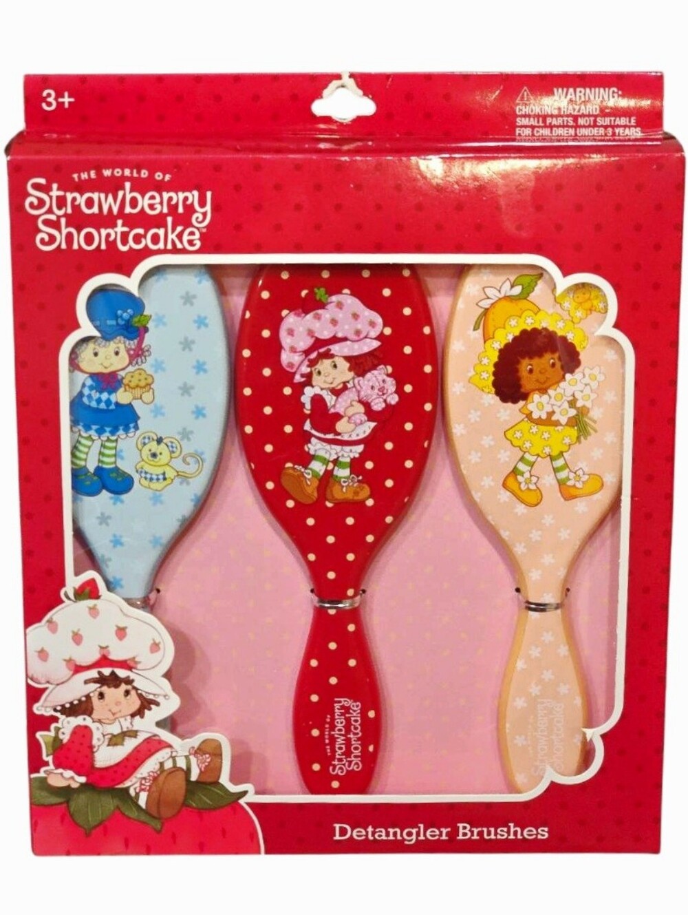 Taste Beauty X Strawberry Shortcake Detangler Brush Set